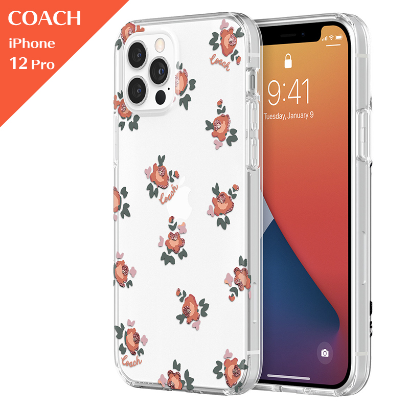 COACH コーチ iPhone 12 Pro / 12 ケース Protective Floral Melon Multi 花柄 |  SoftBank公式 iPhone/スマートフォンアクセサリーオンラインショップ