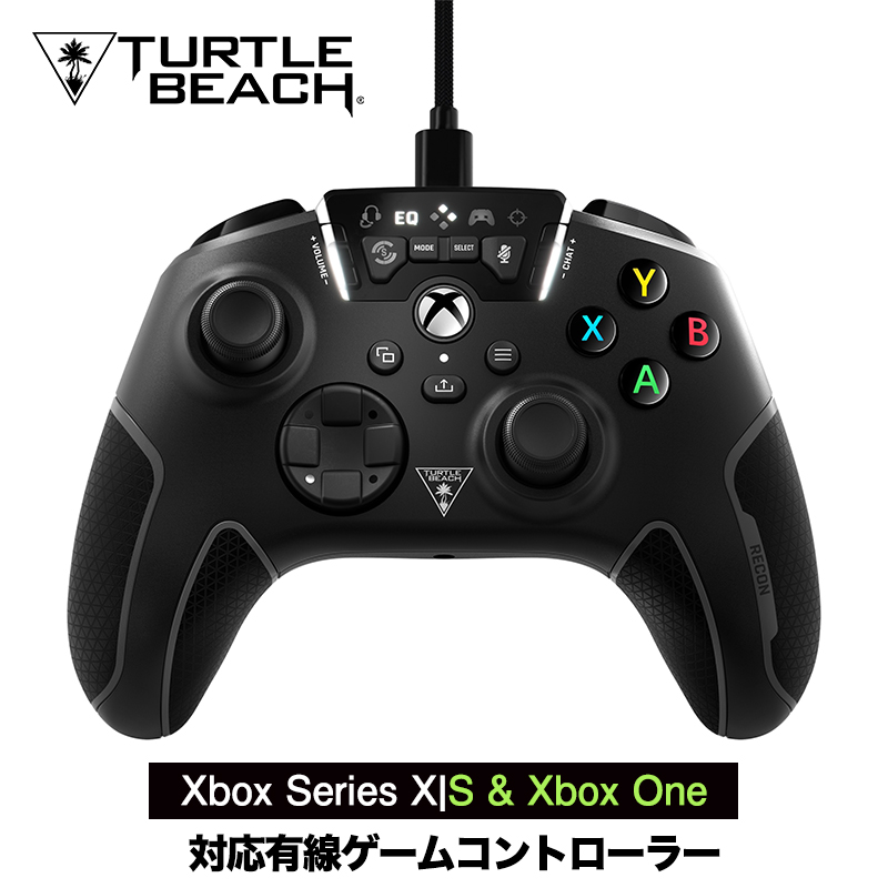 Turtle Beach RECON Controller 有線ゲームコントローラー Xboxライセンス取得 ブラック