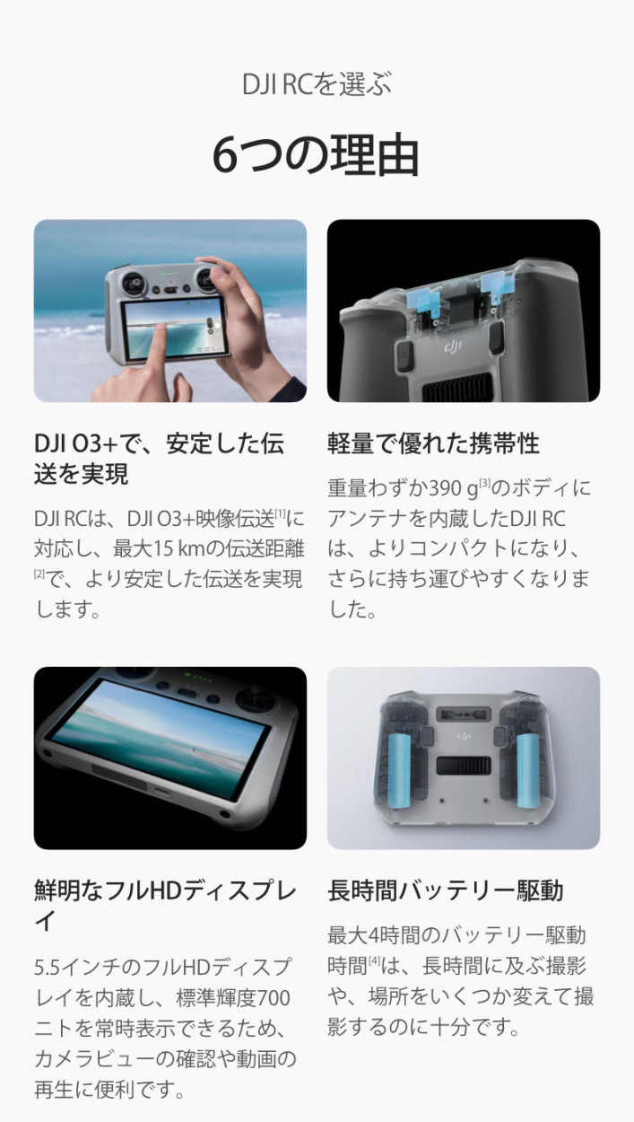新製品 DJI RC スマートコントローラー スクリーン付き送信機 Mavic 3