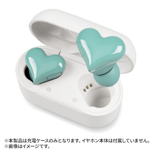 HeartBuds ハートバッズ 交換用充電ケース ブルー